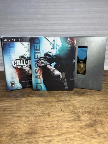 Call of Duty: Black Ops: Hardened Edition (Sony PlayStation 3) CIB w/ Medal