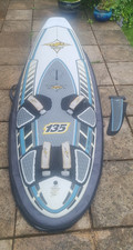 JP Australia 135 Windsurfing Board Boards with Footstraps & Fin