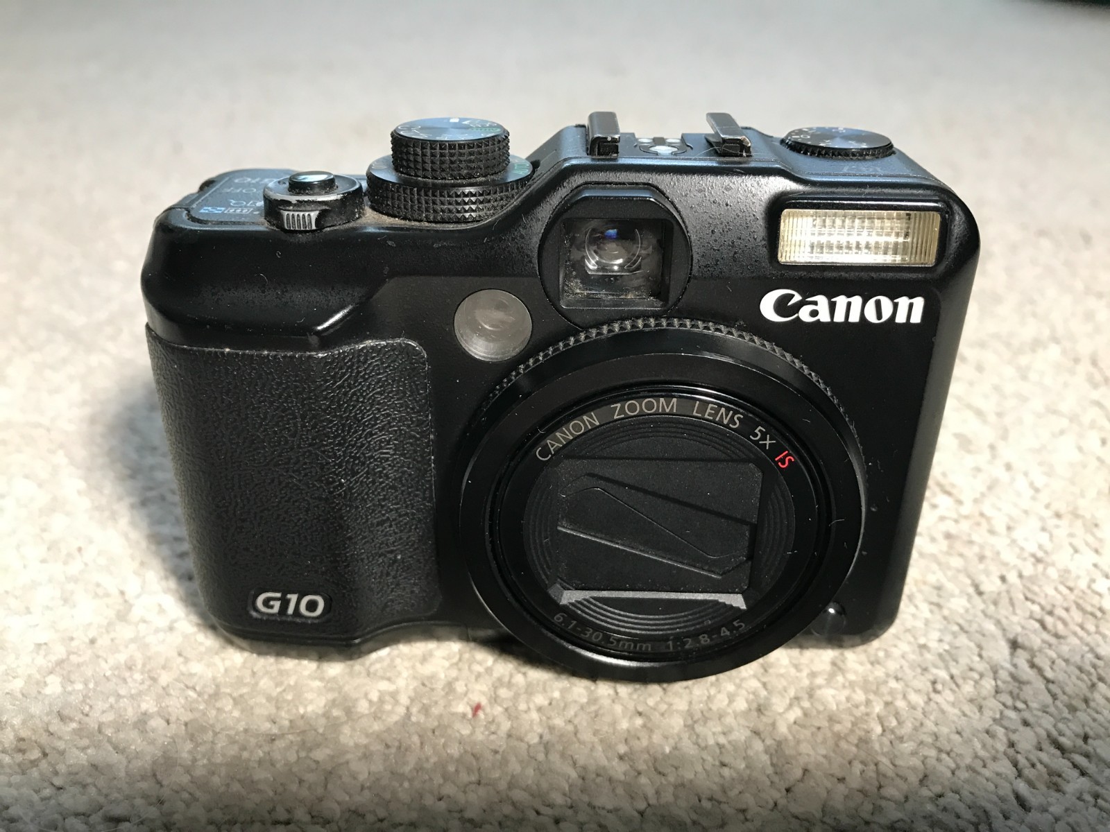 Canon PowerShot G10 14.7MP Digital Camera - Black