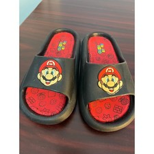 Super Mario Comfort Slides Boys Size 3