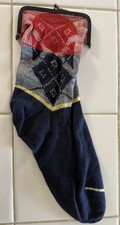 Vintage Argyle Sock Coin Purse