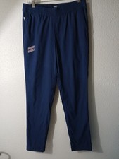 Hurley Performance Tapered Pants Women Medium Blue Zippered Pockets Outdoor