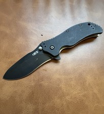 Zero Tolerance ZT 0350 Ken Onion S30V Black G10 Folding Knife USA