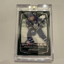 23/24 UD Engrained Synthesis Mitch Marner Hockey Card S-19