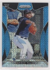 2019 Panini Prizm Blue Mojo Prizm 75/399 Framber Valdez #82 1u6