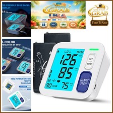 Blood Pressure Monitor Automatic Digital Home Use Extra Large Cuff 9-17 13-21
