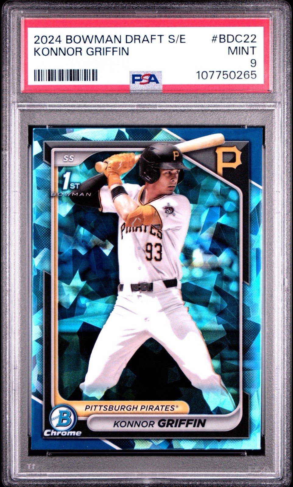 2024 Bowman Draft Sapphire BDC22 Konnor Griffin PSA 9