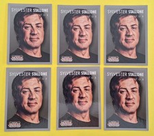 Lot 6 Sylvester Stallone 2015 Panini Americana Trading Cards #35 Rocky Balboa