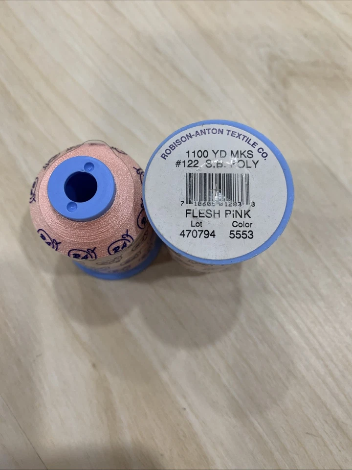 10 Spools of Robison- Anton Embroidery Thread, 1100 yards Polyester - Image 4 of 4