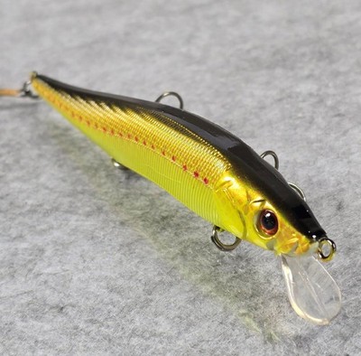 Kingfisher Tackle Jerkbait 110mm 3/8oz VMC #6 Hooks Specific Internal Weighting