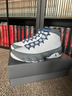 Air Jordan 9 Retro Flint Grey Basketball Sneaker Size 11.5