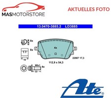 SATZ BREMSBELÄGE BREMSKLÖTZE HINTEN ATE 130470-38852 P NEU OE QUALITÄT