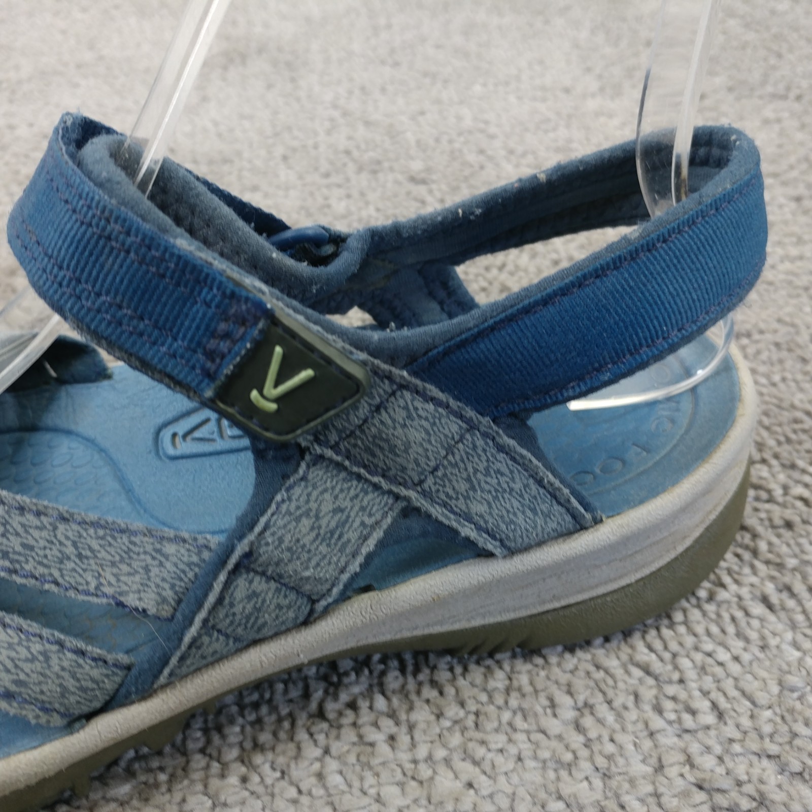 Keen Rose sandalo donna taglia 8 sandali da trekking blu scarpe slingback