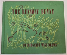 The Runaway Bunny Margaret Wise Brown 1942 Library 1st Special Edition Book RARE