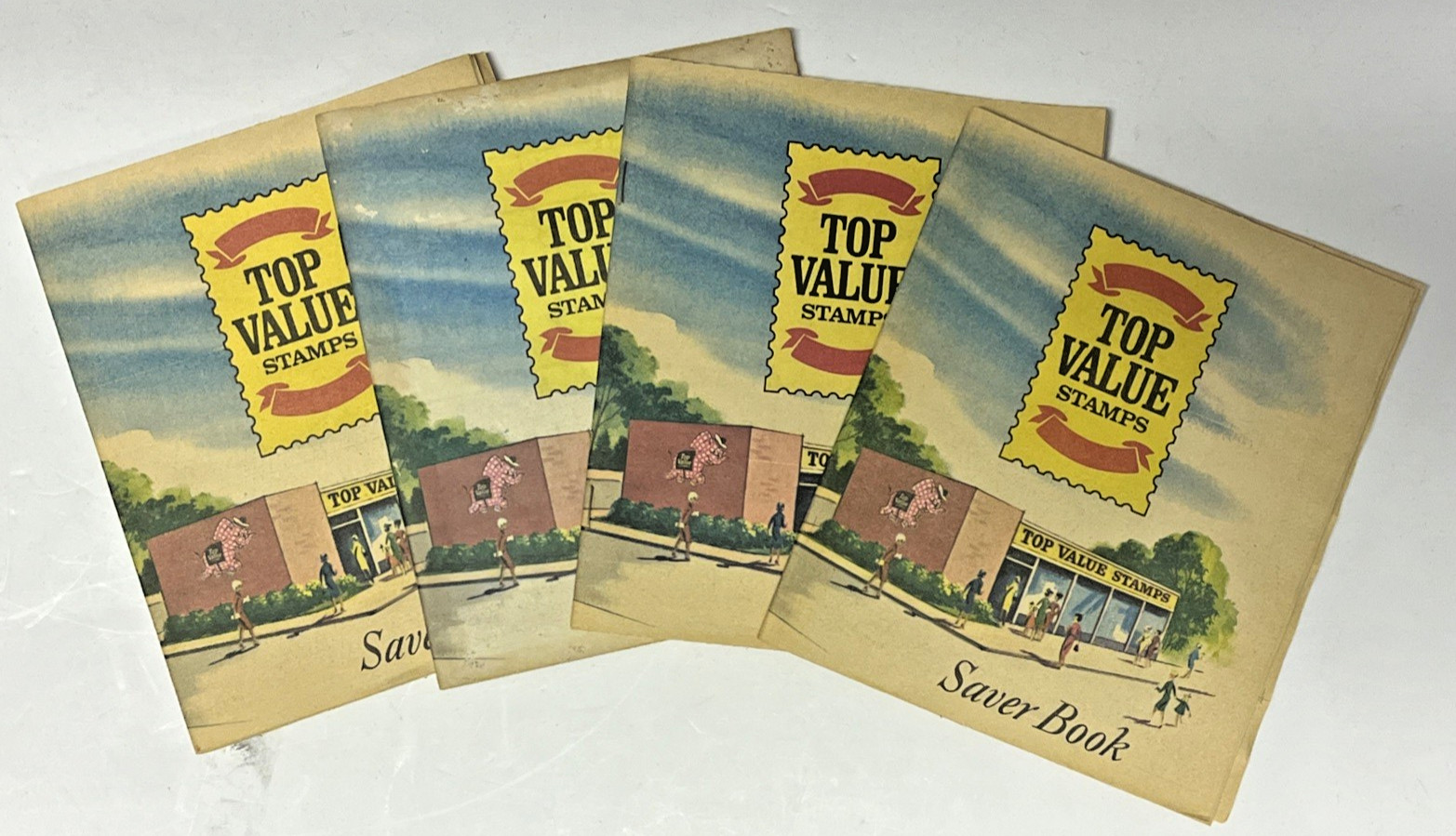Vintage 1974 Top Value Gift Catalog & 4 Booklets 1975 S&H Green Stamps Idea Book
