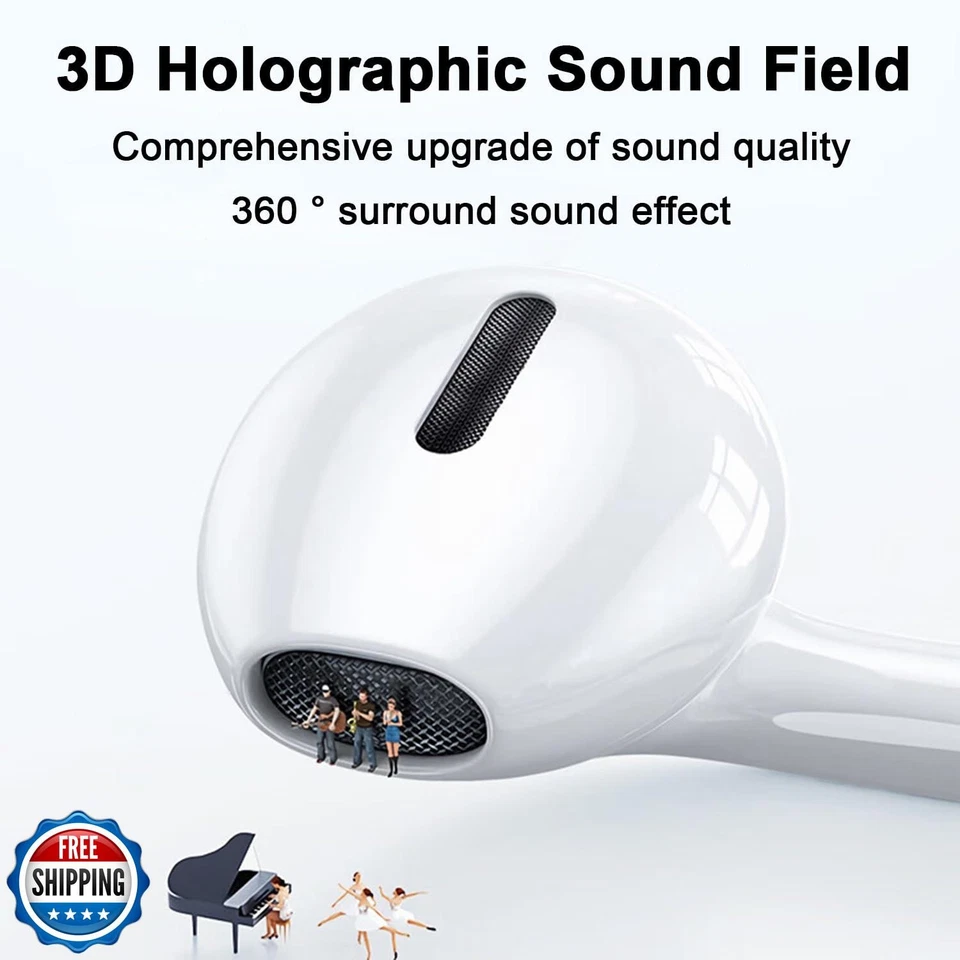 Wired Earphones for iPhone Earbuds with Lighting Connector PlugandPlay Built- - Image 3 of 4