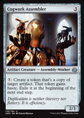 Cogwork Assembler~145/184~NM~(AER) - Aether Revolt~MTG
