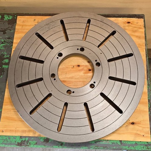 20 Inch Lathe Face Plate - D1-8 - Nardini Lathe