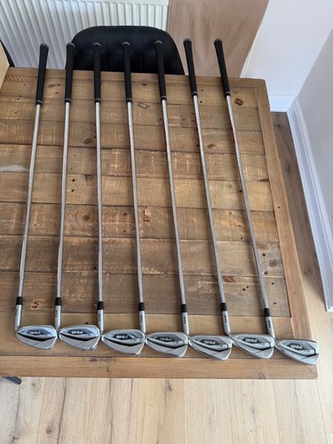 Ping G425 Irons 4-PW (7 Clubs) Steel Stiff Shafts, White Dot - 1/2” Longer than - Picture 3 of 13