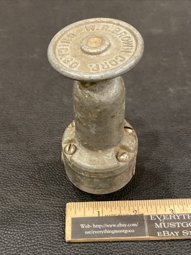 Vintage WR Brown Corp Chicago Speedy Air Pressure Regulator Valve Paint Sprayer