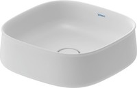 Duravit Zencha Aufsatzbecken 420 Mm, Ohne Hahnloch, 2373423279, Farbe: Weiß