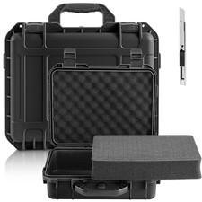 1 Pcs 18.3 x 13.4 x 7.2 Inch Waterproof Hard Case with DIY Customizable Foam ...