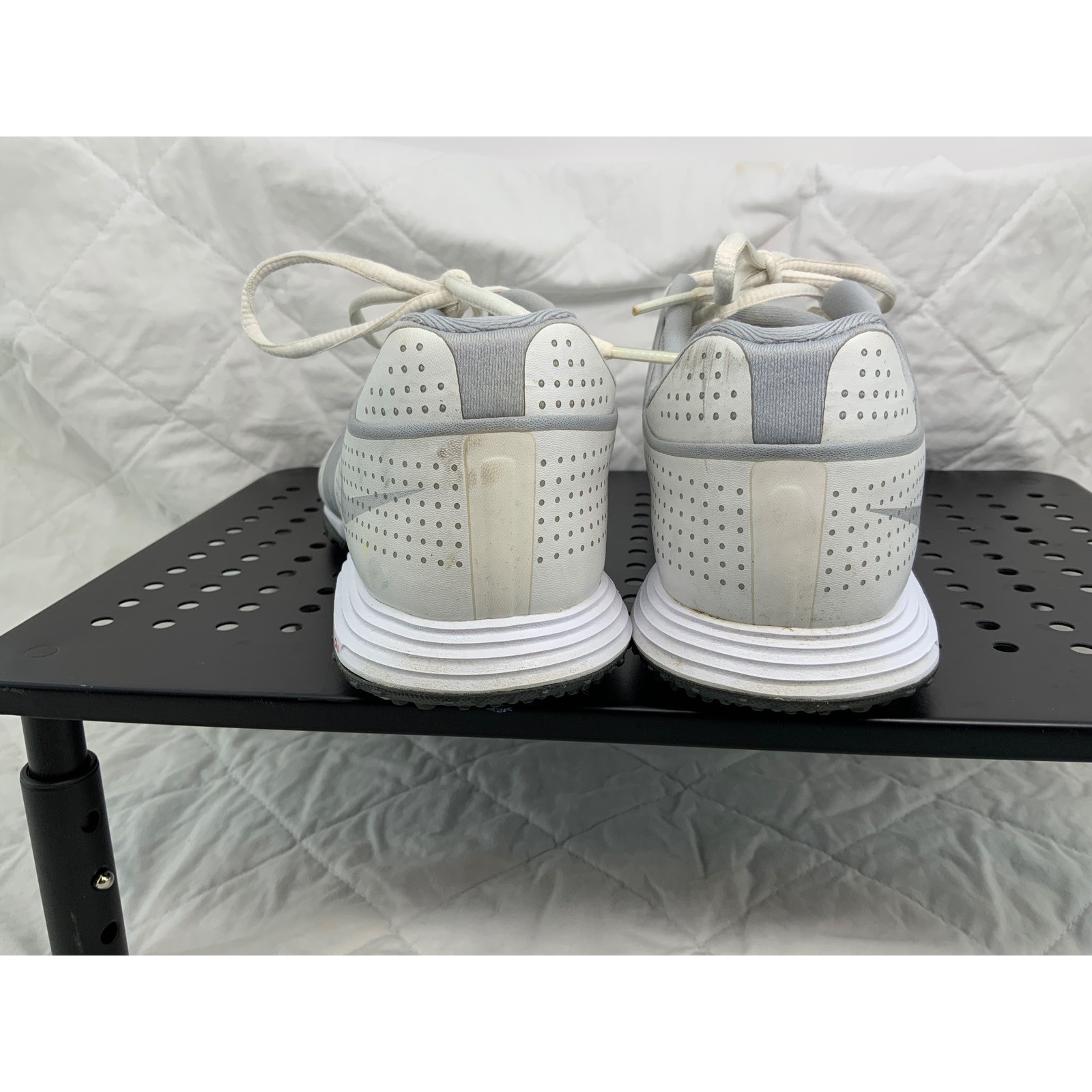 Nike Lunar Control 2 Women Golf Shoes White Grey Size 6.5 US 4 UK thumbnail 4