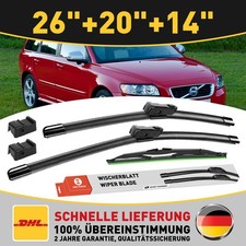 Für Bosch Scheibenwischer vorne + hinten passend Für VOLVO V50 | BJ 2003-2012