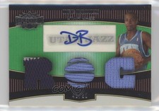2006-07 Topps Triple Threads Emerald 41/50 Dee Brown #101 Auto 0b2