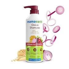 Mamaearth Onion Shampoo for Hair Growth  Hair Fall Control 600ml
