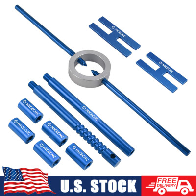 Fork Spring Compressor Kit Fork Bleeding Tool Universal For 50-1300cc Motorcycle