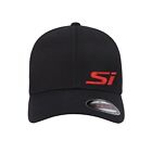 Honda Civic Si Logo Embroidered Flexfit Fitted Ball Cap
