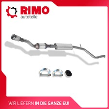 Peugeot 206 2.0 16V 00-06 Katalysator+Mittelschalldämpfer Mit Montagesatz 1705QC