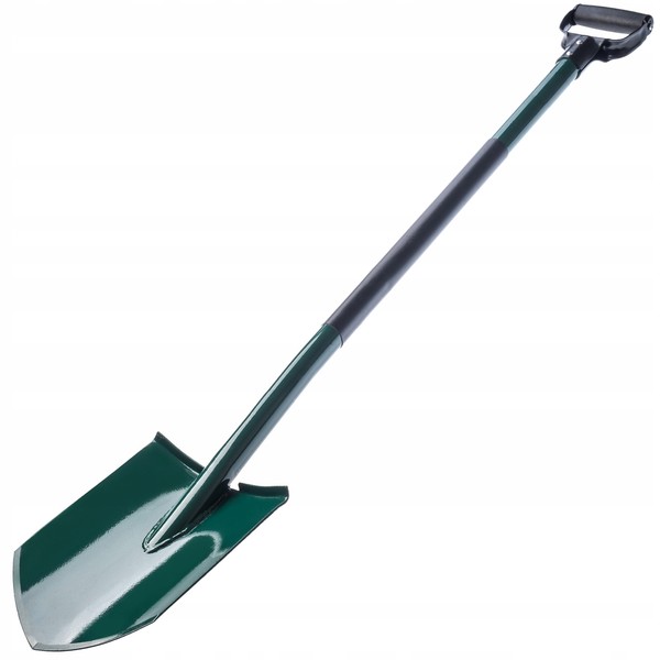 Kadax Spaten, Grabspaten FüR Garten, Gespitzt, GrüN, 18 X 118 Cm-image