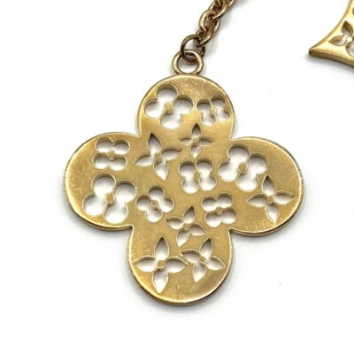 ✯Ｂ✯Ｂ✯Ｂ✯Ｂ✯　Louis Vuitton ゴールド キーホルダー Louis Vuitton Ivy Bag Charm Keychain Monogram Logo Gold