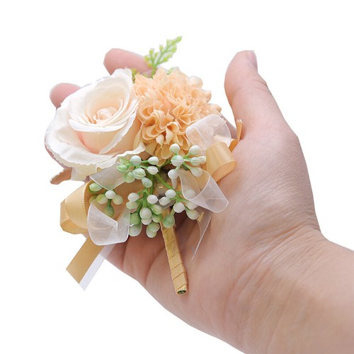 Wedding Buttonhole Corsage Men Ladies Flowers Mothers Pin on Groom Bride Bouquet - Picture 14 of 26
