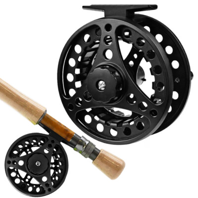 Fly Reels Large Arbor Fly Fishing Reel Lightweight Anti-Rust