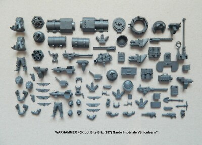 WARHAMMER 40K Lot Bits-Bitz (287) Garde Impériale Véhicules n°1