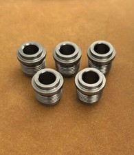 Billet 1018 Mild Steel Weld on/Weld in Fitting Bung Male AN10 -10AN Qty: 5