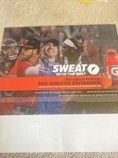 2015 Peyton Manning Dwayne Wade Bryce Harper Gatorade Store Display S. Williams