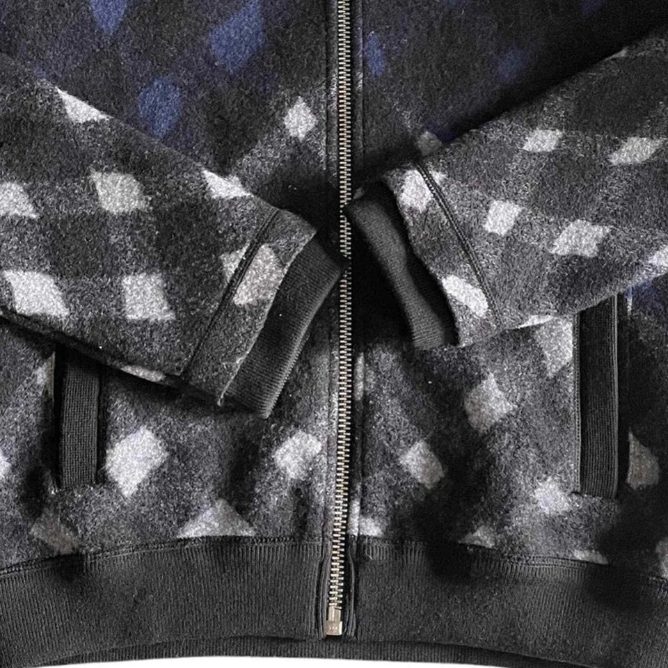 Chaqueta Bomber Kenzo RARA "Fire" Argyle Mujer Grande Foto 4 de 4