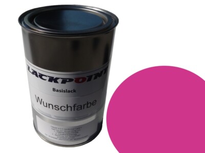 0,5 Liter Spritzfertigen Basislack RAL 4003 Erikaviolett Autolack Lackpoint !