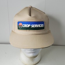 VTG Farm Bureau Co-Op Crop Services Logo Patch Snapback Hat Baseball Cap USA
