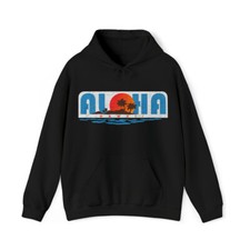 Aloha Hawaii Graphic Hoodie, Sizes S-5XL