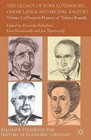 The Legacy of Rosa Luxemburg, Oskar Lange and Michal Kalecki: Essays in Honour of Tadeusz Kowalik: Volume 1 by Palgrave Macmillan (Hardback, 2013)