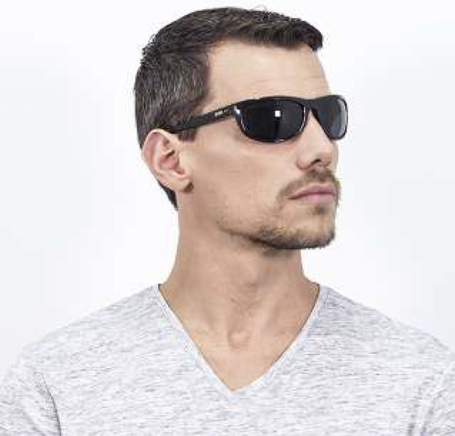 Sunglasses OCEAN PERISCOPE Women Men Unisex Fashion Polarized Rectangle