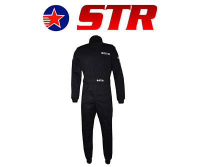 STR Graphit Start Rennanzug einlagig SFI 3.2A/1, Proban, F2 oval