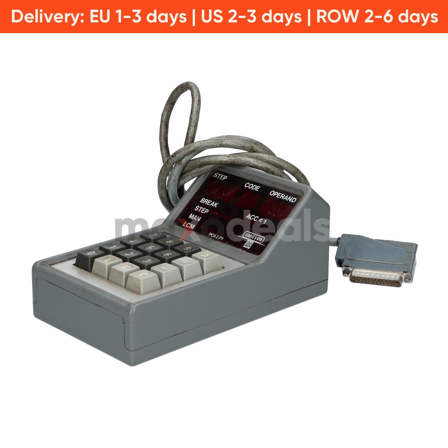 Landis & Gyr PCA2.P1 Programming Module Operating Rpm: 2000/Ma:0 25V/A ...