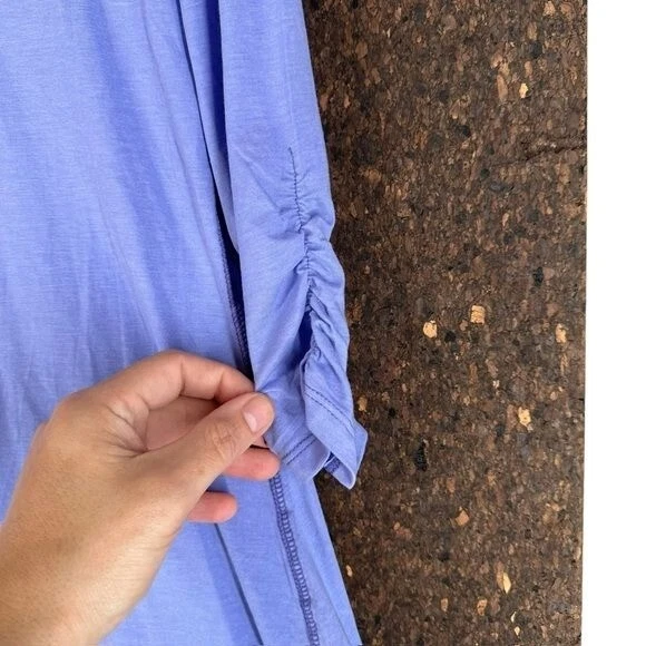 athleta stretch tunic scoop neck athletic shirt