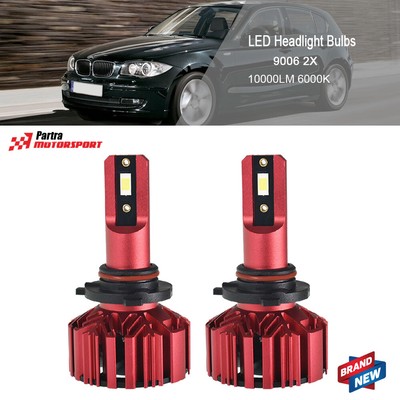9006 HB4 LED Headlight Bulb Conversion Kit 10000LM 6000K Cool White Super Bright